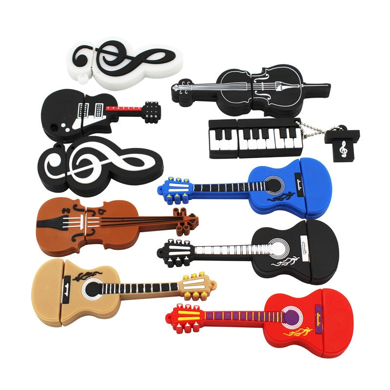 Pen Drive Instrumento Musical USB Flash