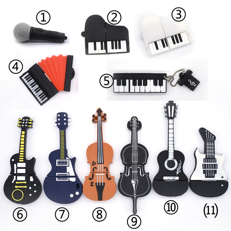 Pen Drive Instrumentos Musicais